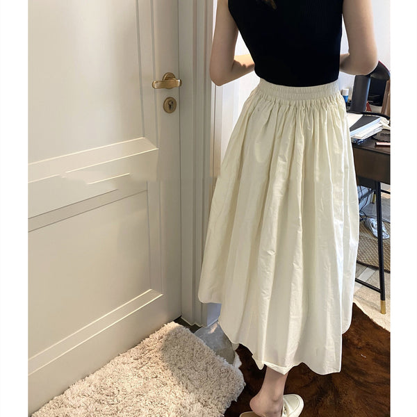 Falda Plisada Cintura Alta Tipo Sombrilla - Corte A Elegante - Image 3