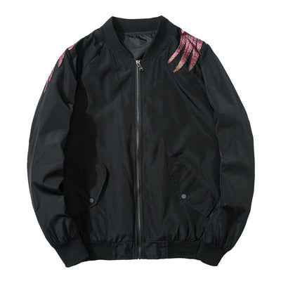 Chaqueta Beisbolera Ukiyo-e Fénix Bordada - Image 5