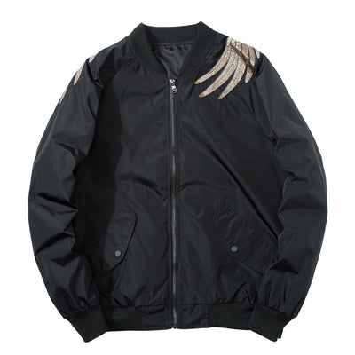 Chaqueta Beisbolera Ukiyo-e Fénix Bordada - Image 6
