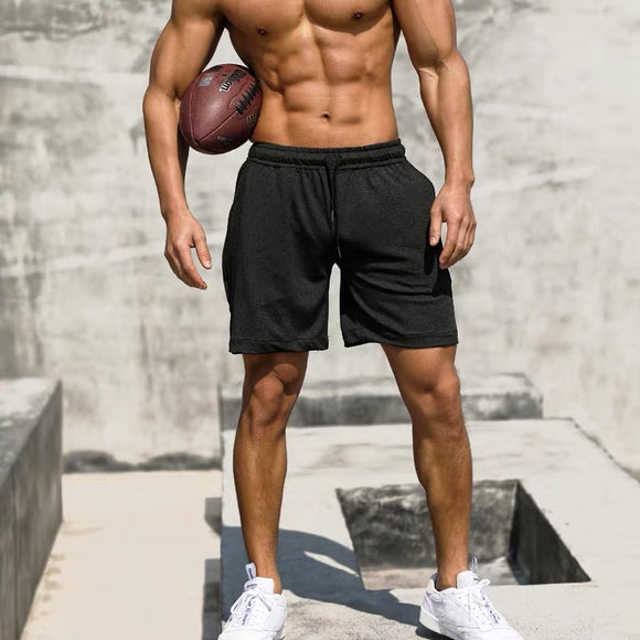Shorts Deportivos Hombre Secado Rápido - Pantalones Cortos 3/4 para Entrenamiento y Playa