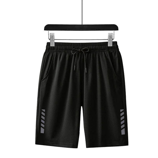 Pantalones Cortos Holgados de Seda Helada Transpirable Talla Grande Juvenil