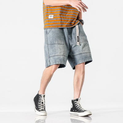 Pantalones Holgados Desgastados para Hombre - Estilo Urbano Cómodo - Image 6