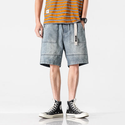 Pantalones Holgados Desgastados para Hombre - Estilo Urbano Cómodo - Image 7