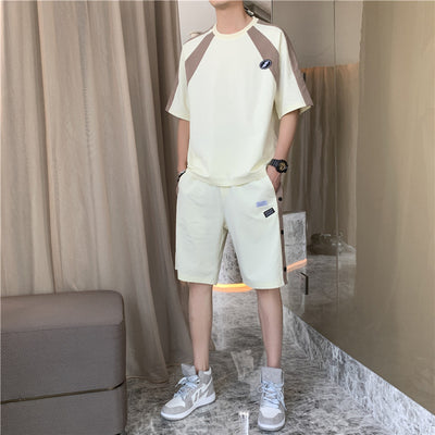 Conjunto Deportivo Casual Coreano para Hombre - Shorts y Playera - Image 9
