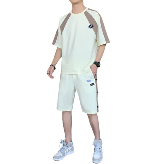 Conjunto Deportivo Casual Coreano para Hombre - Shorts y Playera - Image 10