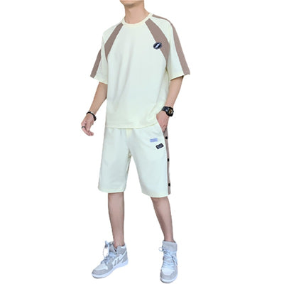Conjunto Deportivo Casual Coreano para Hombre - Shorts y Playera - Image 5