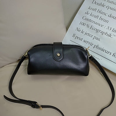 Bolsa Médico Vintage de Cuero Curtido al Natural con Asa Clip - Image 3