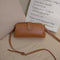 Bolsa Médico Vintage de Cuero Curtido al Natural con Asa Clip
