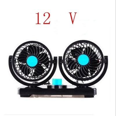 Ventilador Portátil para Auto con Doble Cabezal 360° y Flujo de Aire Potente - Image 11