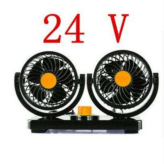 Ventilador Portátil para Auto con Doble Cabezal 360° y Flujo de Aire Potente - Image 12
