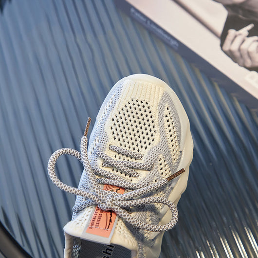 Zapatos Deportivos Tejidos Transpirables con Suela Flexible para Niños - Image 13
