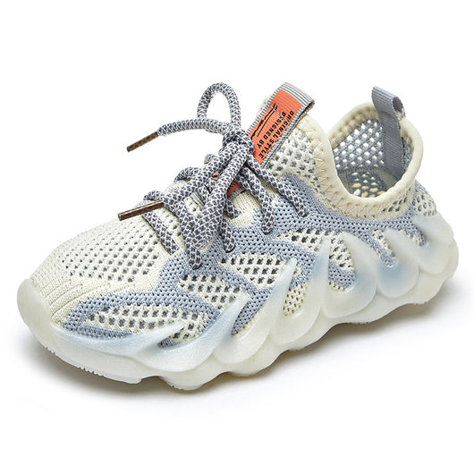 Zapatos Deportivos Tejidos Transpirables con Suela Flexible para Niños - Image 2