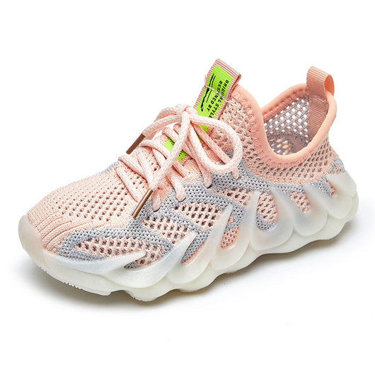 Zapatos Deportivos Tejidos Transpirables con Suela Flexible para Niños - Image 6