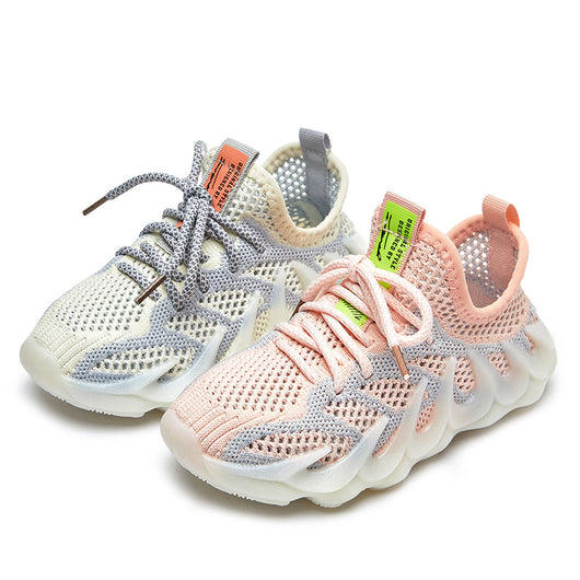 Zapatos Deportivos Tejidos Transpirables con Suela Flexible para Niños - Image 5