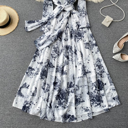 Falda Larga de Diseño Estampado para Vacaciones de Verano - Image 6