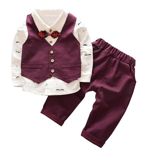 Conjunto de Tres Piezas para Niño: Camisa, Chaleco y Pantalón - Image 10