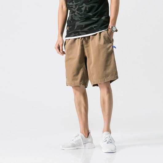 Pantalones Casuales de Talle Alto Sueltos en Colores Lisos - Image 9