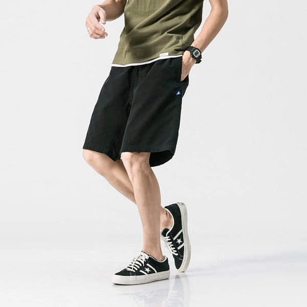 Pantalones Casuales de Talle Alto Sueltos en Colores Lisos - Image 3
