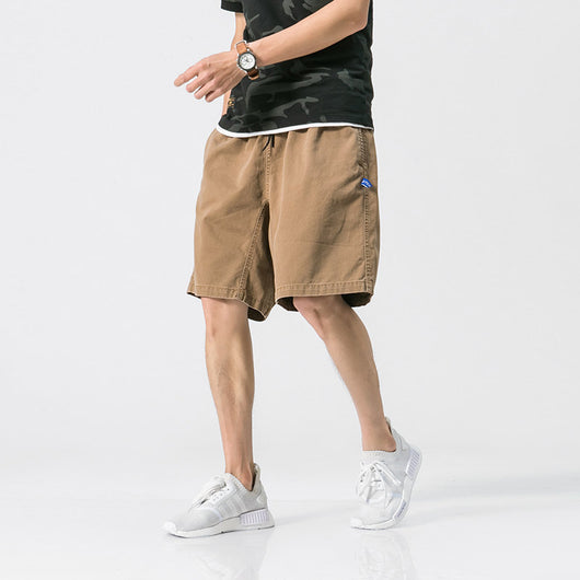Pantalones Casuales de Talle Alto Sueltos en Colores Lisos - Image 4