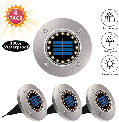 Luces Solares de Jardín Impermeables con 8 LEDs - Image 6