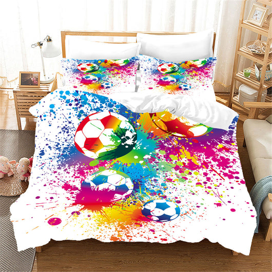 Juego de Cama Deportivo Fútbol de Tres Piezas - Image 14