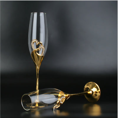Copa de Champagne de Cristal Diamante - Image 5