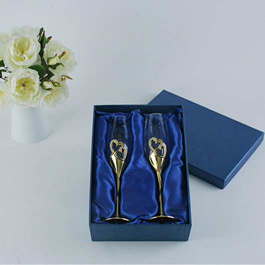 Copa de Champagne de Cristal Diamante - Image 6