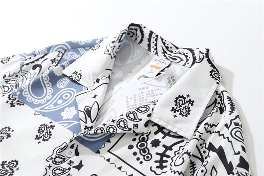 Camisa Tailandesa Flor de Anacardo Manga Corta - Image 3
