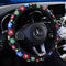 Beetle Design Steering Wheel Cover - Printed Cloth Series