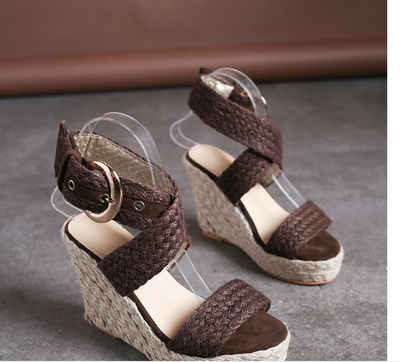 Sandalias Bohemias con Hebilla Romana para Mujer - Image 8