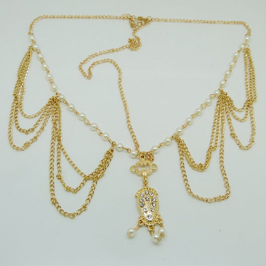 Diadema de Perlas con Borlas - Tendencia de Moda Europea y Americana - Image 10
