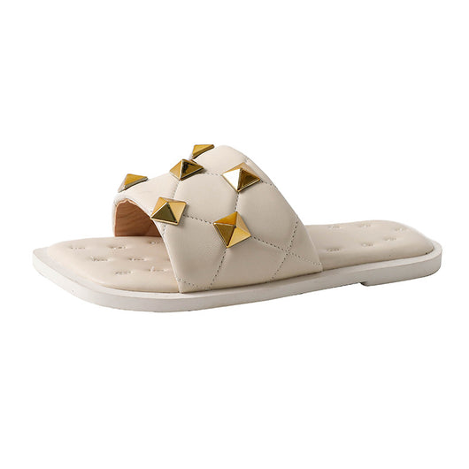 Chanclas de Playa Cómodas con Suela Suave y Detalles de Remaches - Image 5
