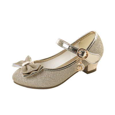 Zapatos de Cuero con Cristales para Niñas - Diseño Elegante y Moderno - Image 3