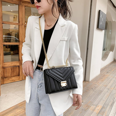Bolso Bandolera Un Hombro con Cadena de Malla para Mujer - Image 12