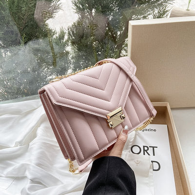 Bolso Bandolera Un Hombro con Cadena de Malla para Mujer - Image 15