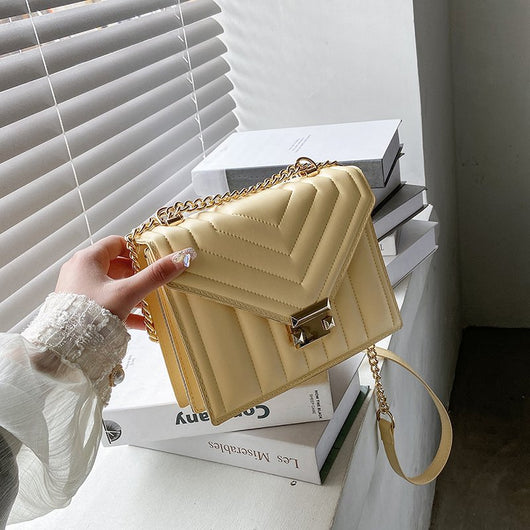 Bolso Bandolera Un Hombro con Cadena de Malla para Mujer - Image 13