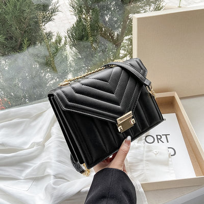 Bolso Bandolera Un Hombro con Cadena de Malla para Mujer - Image 8