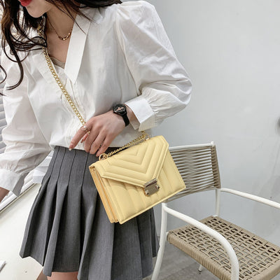 Bolso Bandolera Un Hombro con Cadena de Malla para Mujer - Image 7