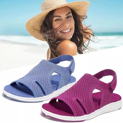 Sandalias Cómodas para Mujer con Malla Transpirable y Tiras Ajustables - Image 9