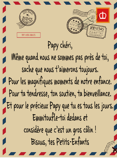 Manta de Franela Estampada con Cartas - Comodidad y Nostalgia - Image 3