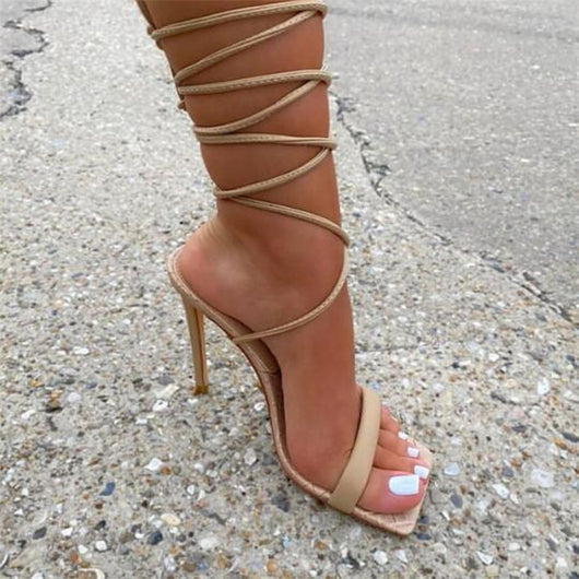 Sandalias Stiletto con Tira al Tobillo - Diseño Elegante y Sofisticado - Image 16
