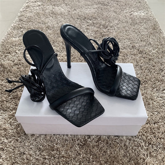 Sandalias Stiletto con Tira al Tobillo - Diseño Elegante y Sofisticado - Image 6