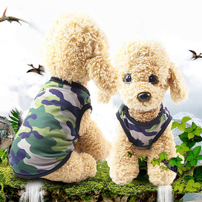 Chaleco de Malla Camuflado con Diseño Infantil para Perros - Colores Variados - Image 5