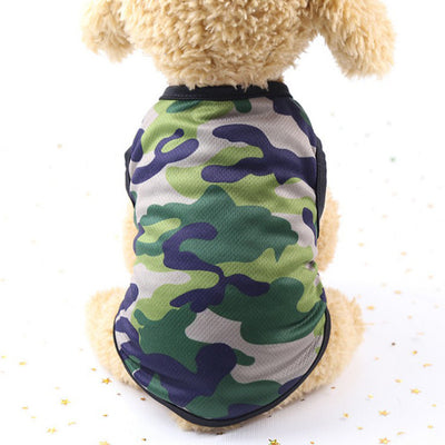 Chaleco de Malla Camuflado con Diseño Infantil para Perros - Colores Variados - Image 3