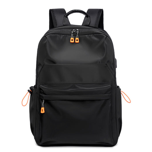Mochila Escolar Impermeable Oxford para Estudiantes, Hombres y Mujeres con Compartimento para Laptop