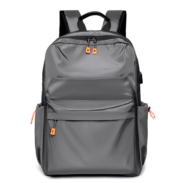 Mochila Escolar Impermeable Oxford para Estudiantes, Hombres y Mujeres con Compartimento para Laptop