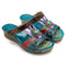Sandalias Cuña Casual Étnicas Boca de Pez para Mujer
