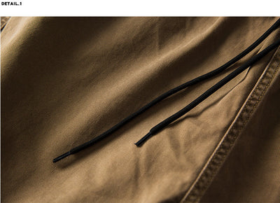 Pantalones Casuales de Talle Alto Sueltos en Colores Lisos - Image 14