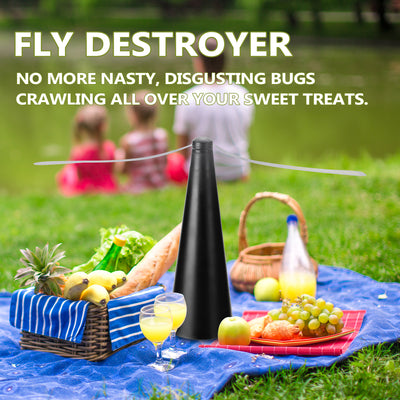 Ventilador Repelente de Mosquitos Multifuncional para Exterior