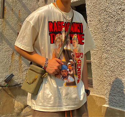 Camiseta Manga Corta Hombre Algodón Puro Estilo Hong Kong - Image 7